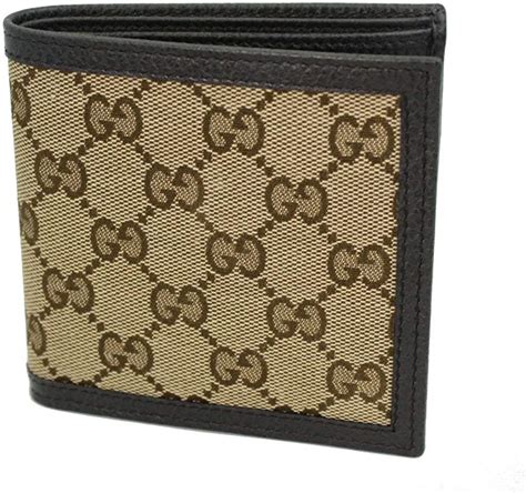 Amazon.com: Gucci Billetera plegable de lona GG beige para .